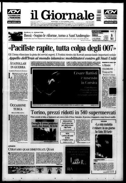 Il giornale : quotidiano del mattino